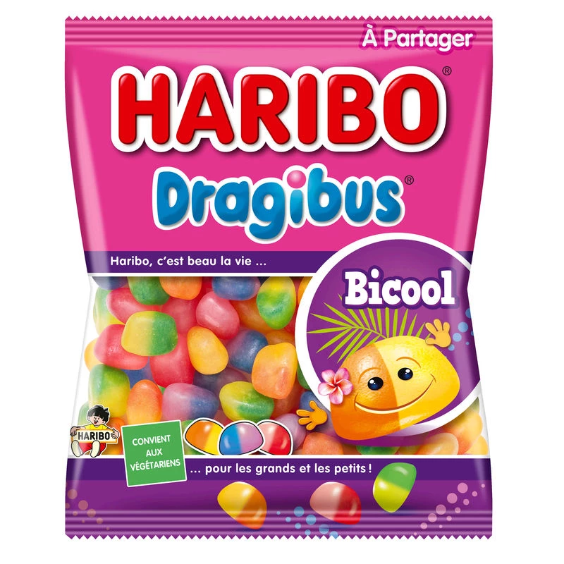 les bonbons♡ Bonbons Dragibus Bi Cool 250g - HARIBO wholesaler