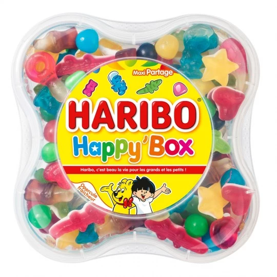 Bonbons Happy'Box, 600g - HARIBO