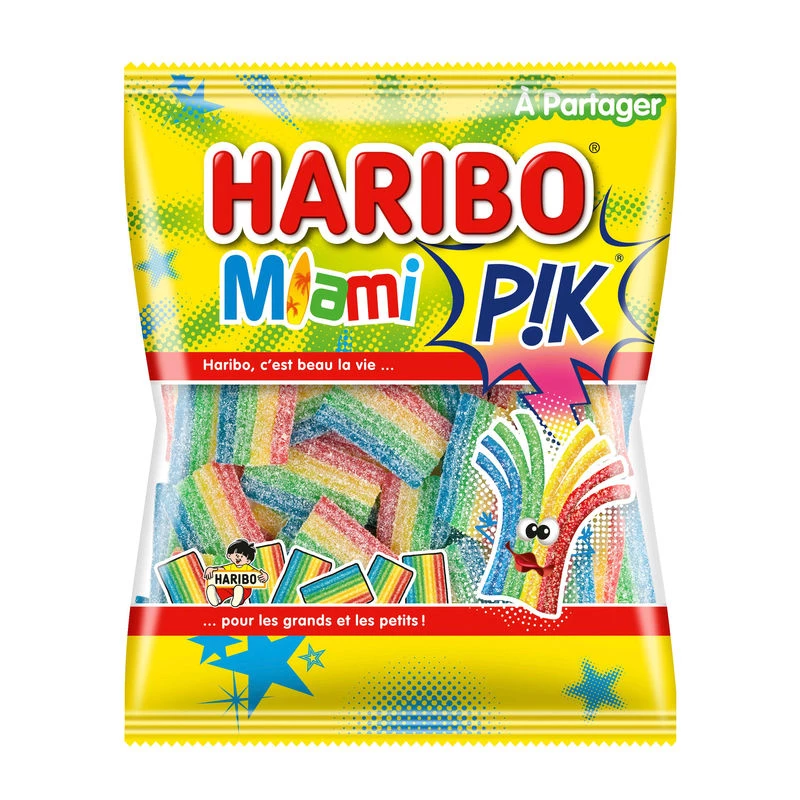 迈阿密皮克糖果； 200克 - HARIBO