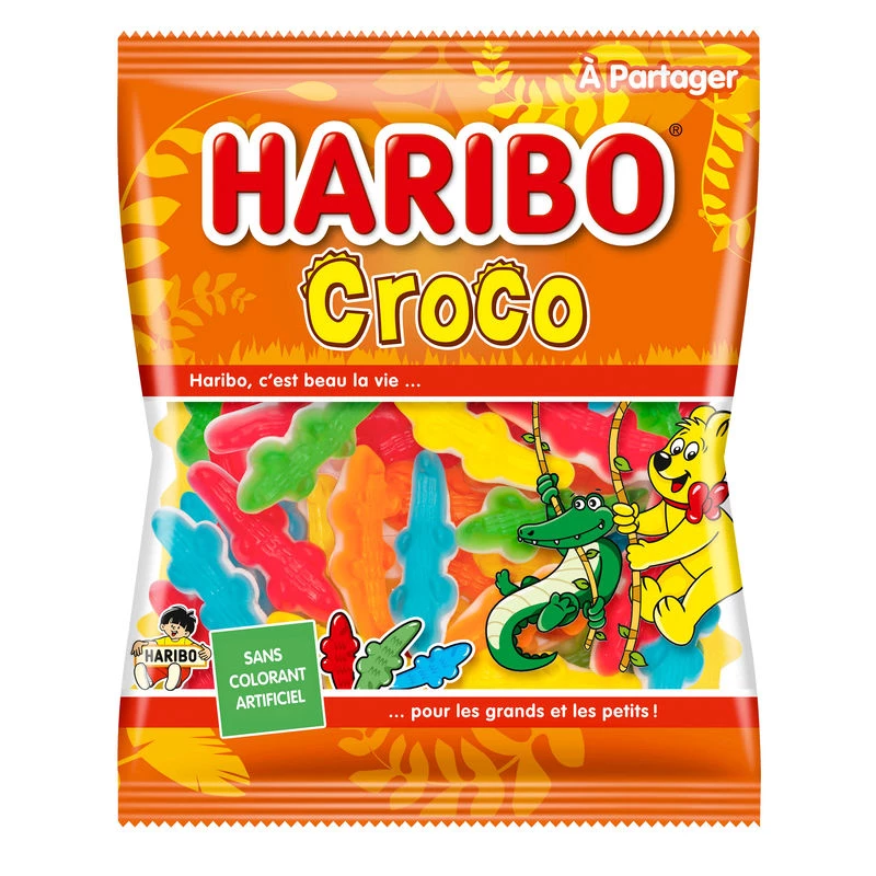 Caramelle al coccodrillo; 280 g - HARIBO