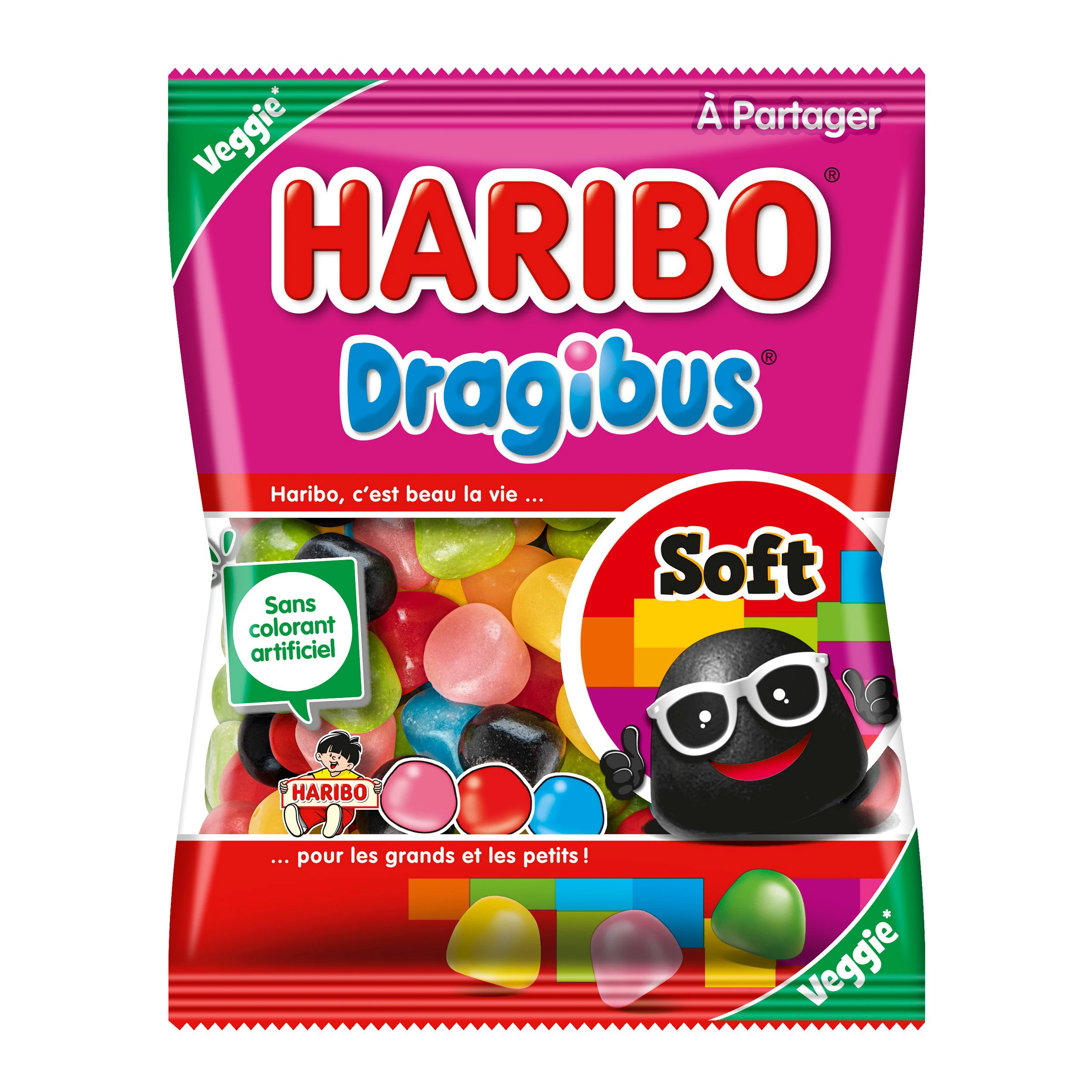 Конфеты «Драгибус Мягкие»; 300г - HARIBO