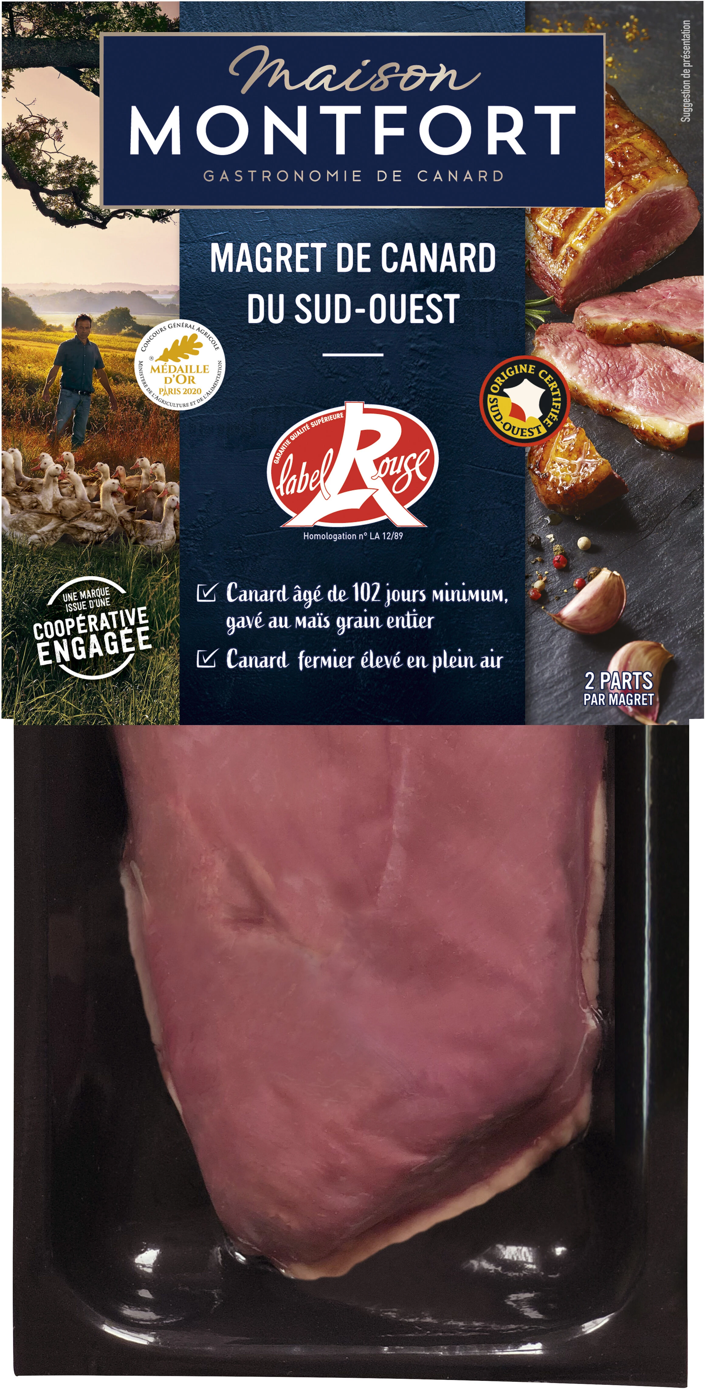 Kg Magret Duck Raw So Lr