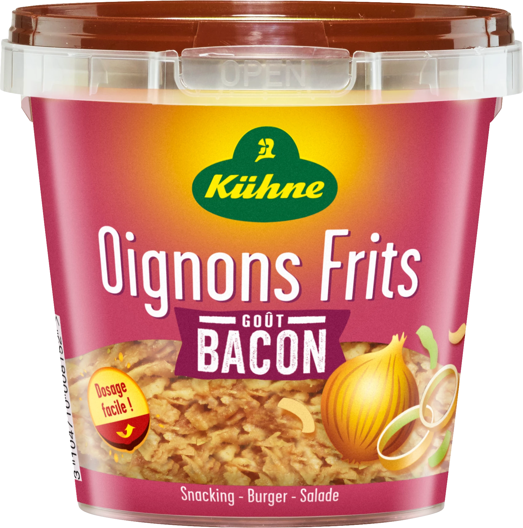 Sauce Oignons frits gout bacon, 100g -  KÜHNE