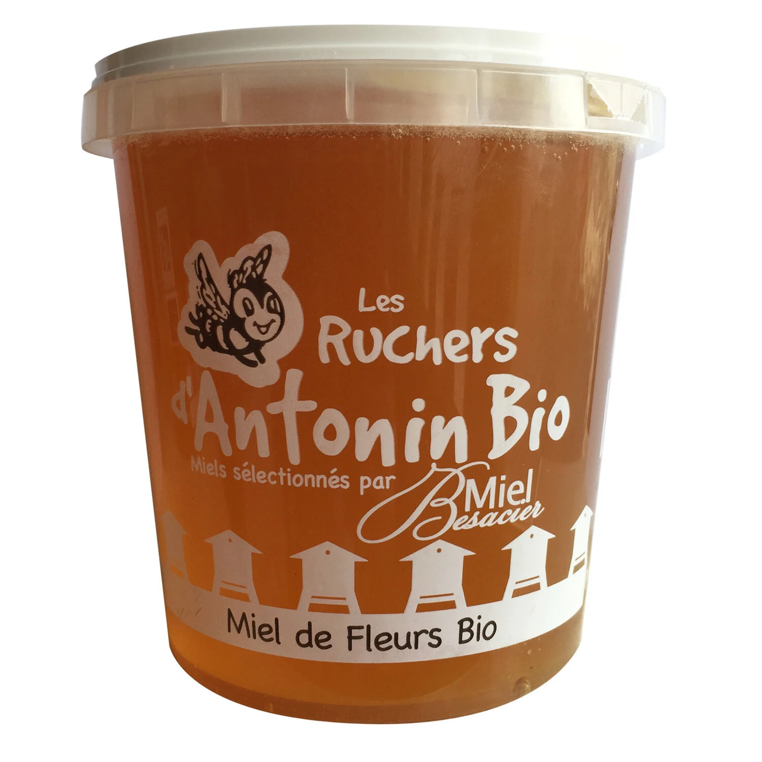 Miel De Fleurs Bioles Ruchers D'antonin 1kg - Miel Besacier