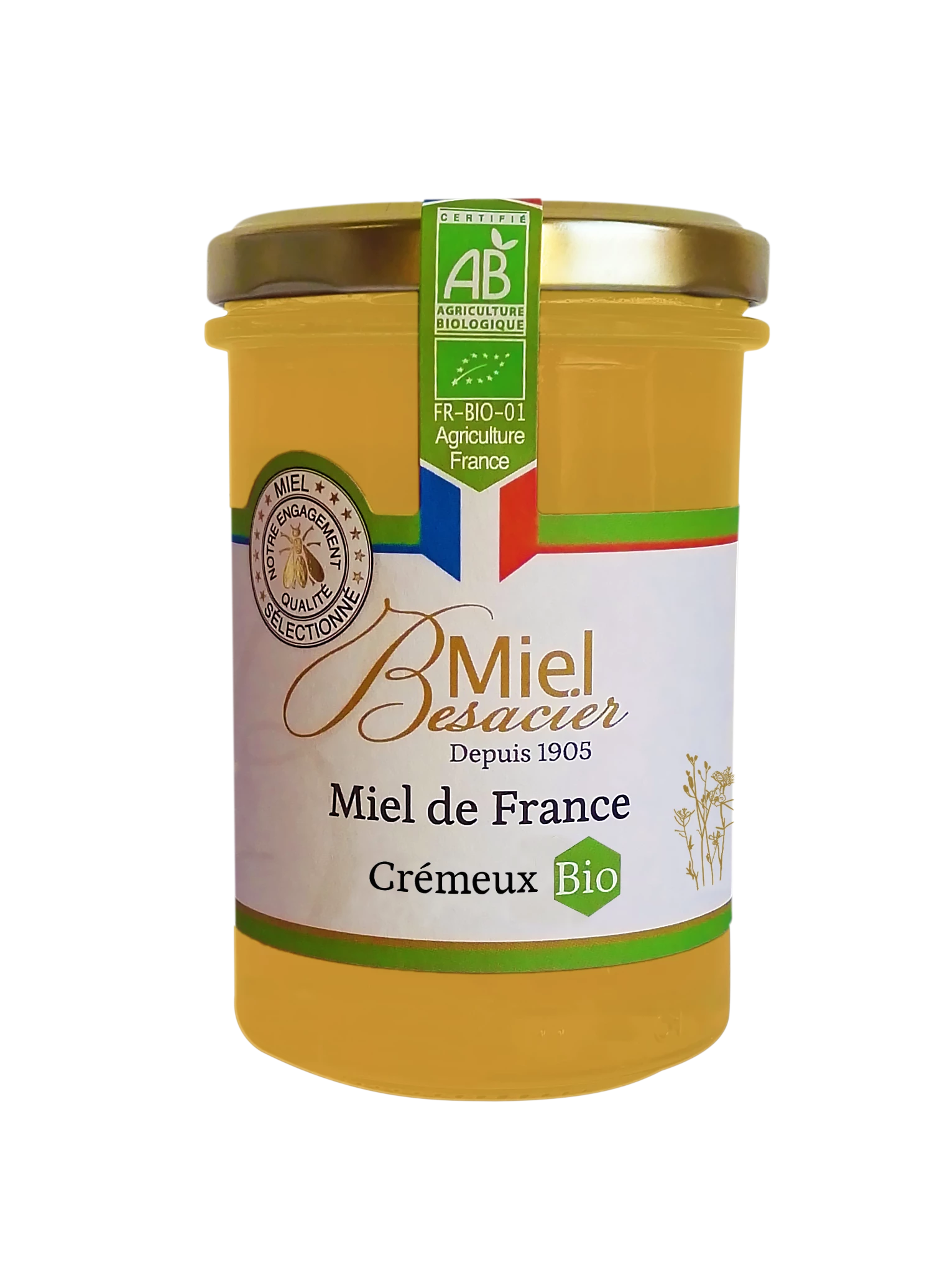 Miel Cremeux Bio 275g