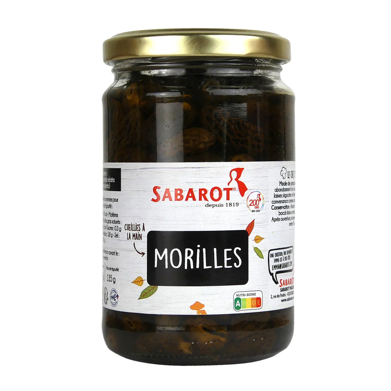 Morels 135g - Sabarot
