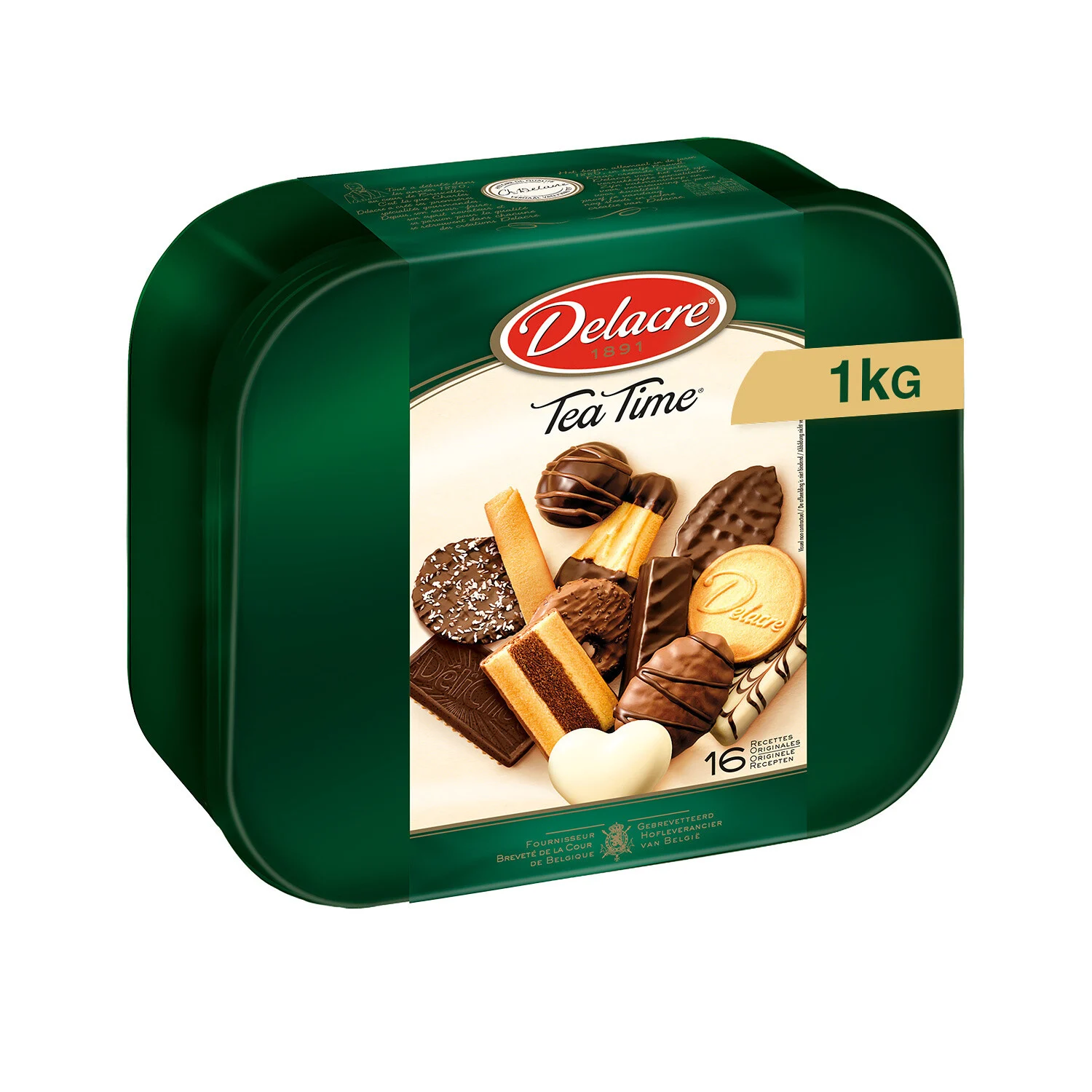 Biscuits Assortiment Tea Time 1kg - Delacre