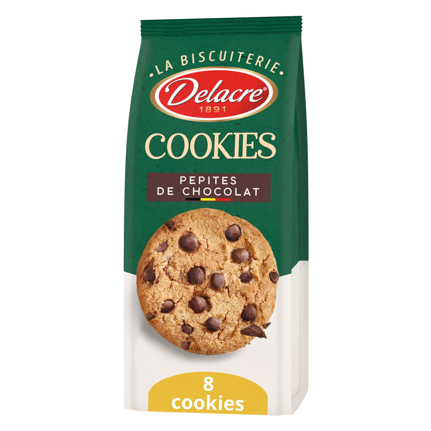 Delac Cookie Pep Choc 136g