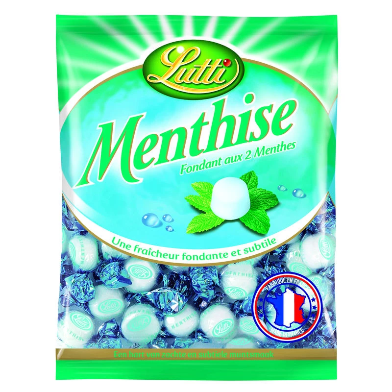 Bonbons Menthe Menthise； 250克 - LUTTI