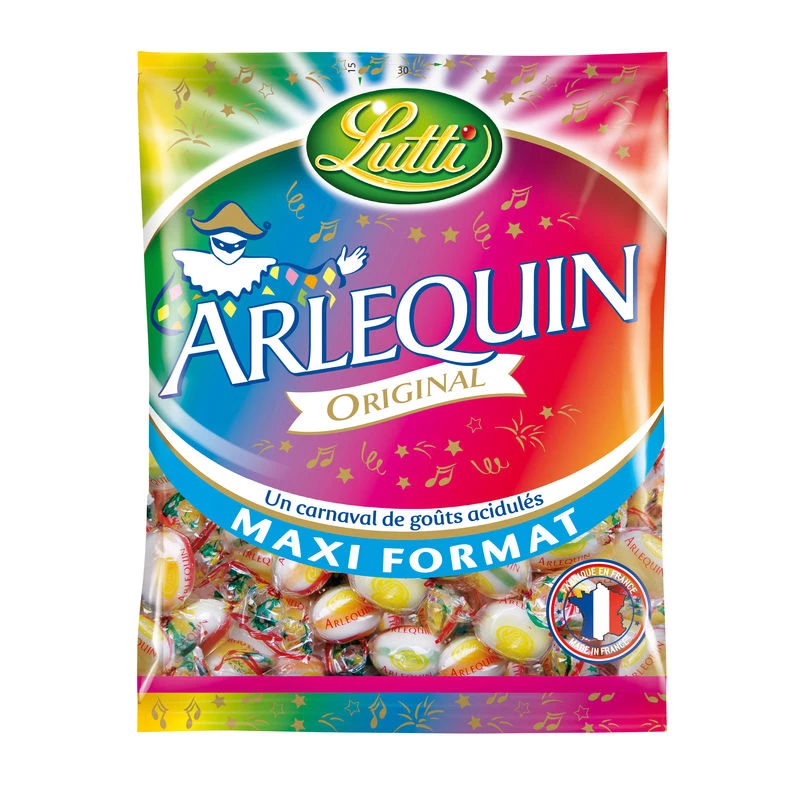 Caramelle senza glutine Harlequin; 400 g - LUTTI