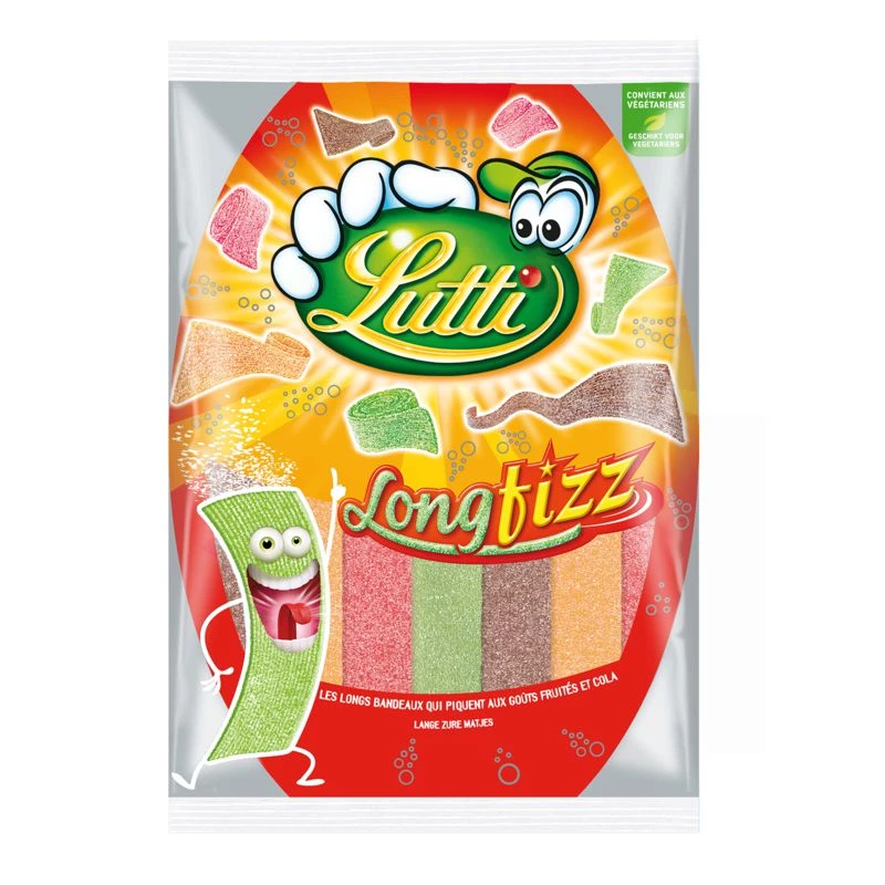 Bonbons Long Fizz; 200g - LUTTI