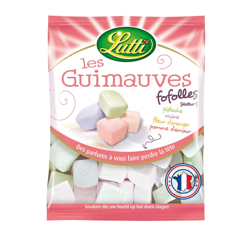 Guimauves fofolles divers parfums 200g - LUTTI