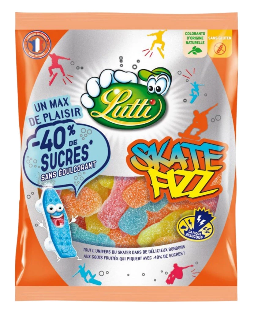 Skate Fizz 130g Low Sugar