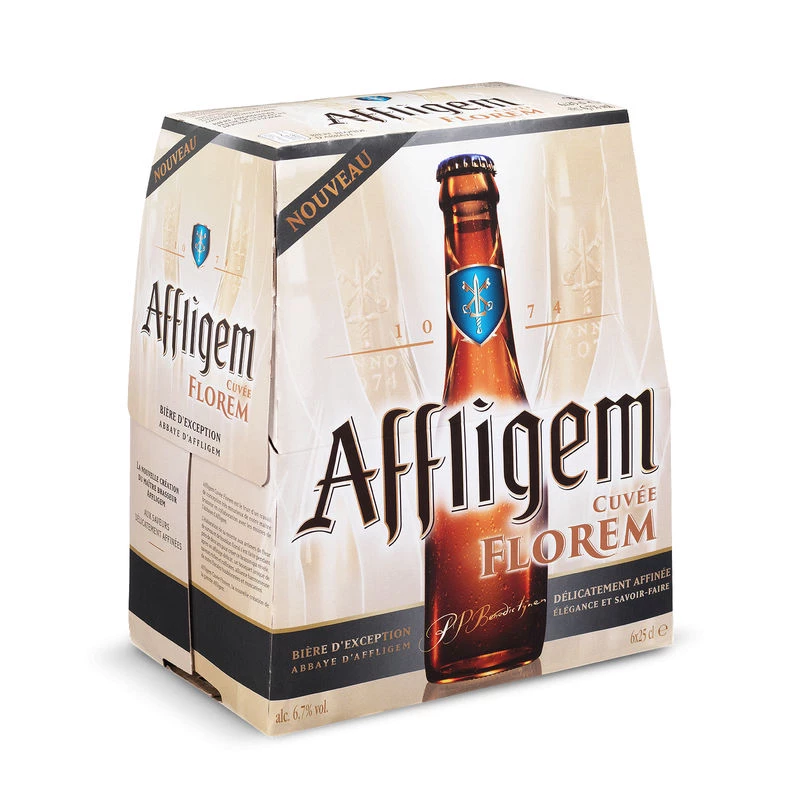 Bière Cuvée Florem, 6,7°, 6x25cl - AFFLIGEM