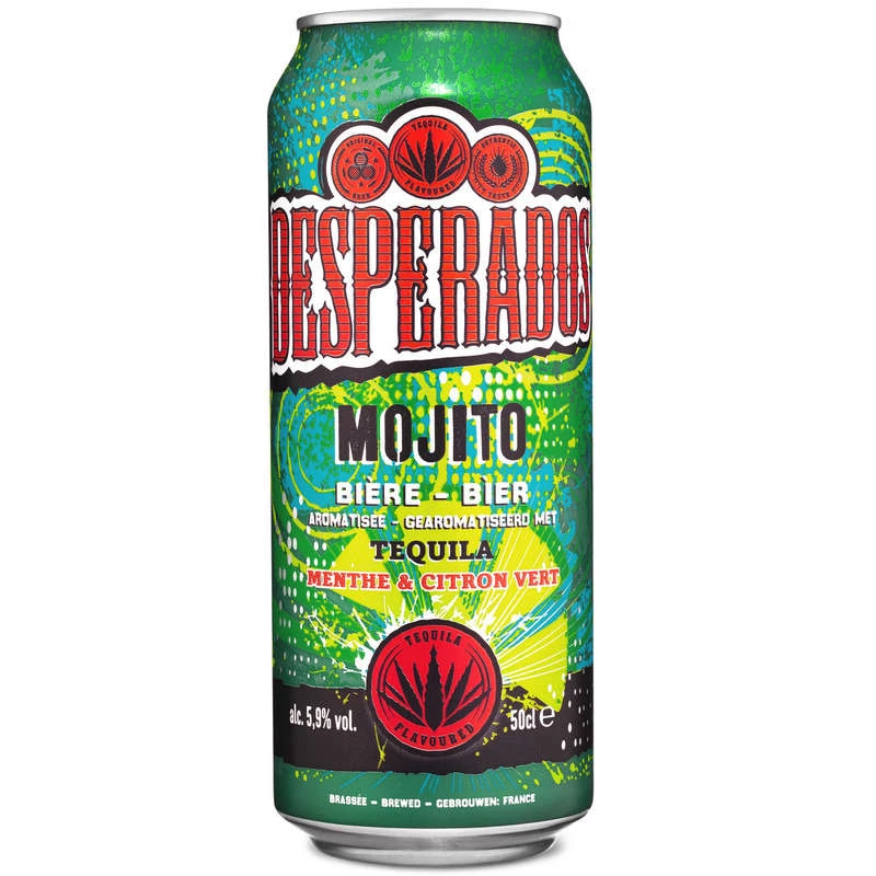 Mojito Flavored Beer, 5.9°, 50cl - DESPERADOS