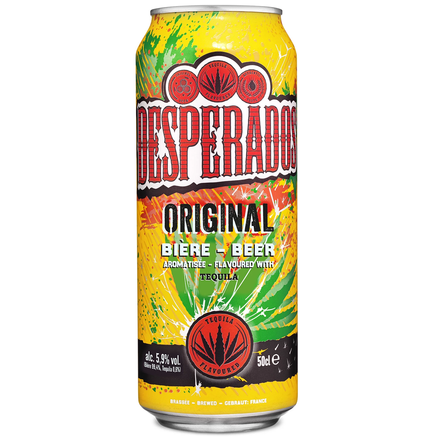 Cerveza Sabor Tequila, 5.9°, 50cl - DESPERADOS