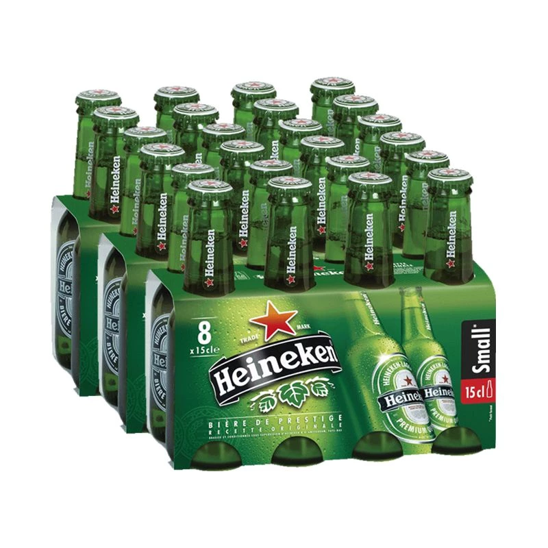 金色啤酒，5°，3x8x15cl - HEINEKEN