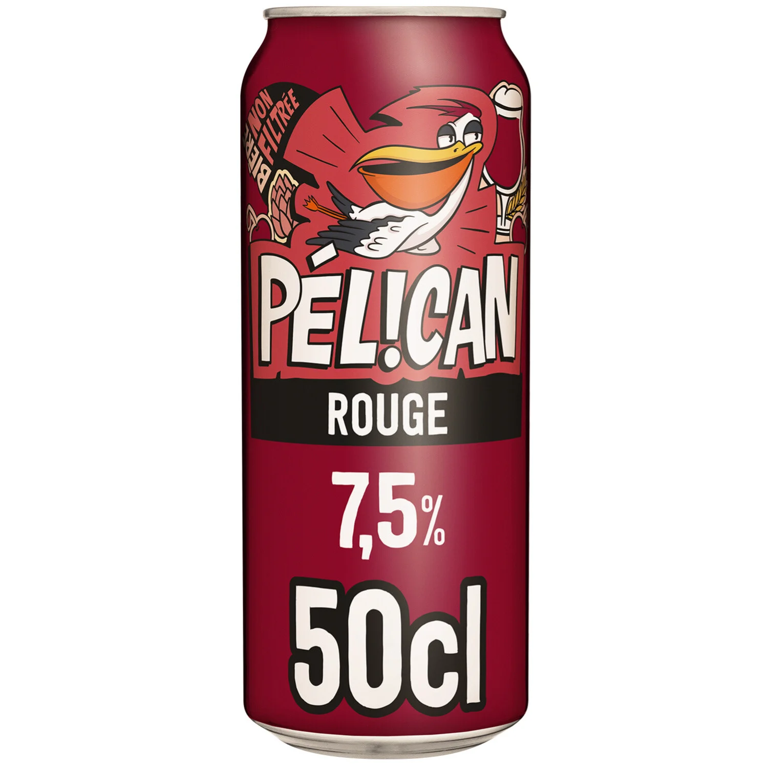 Red Beer With Morello Cherries Unfiltered 7.5% 50cl - Pelican