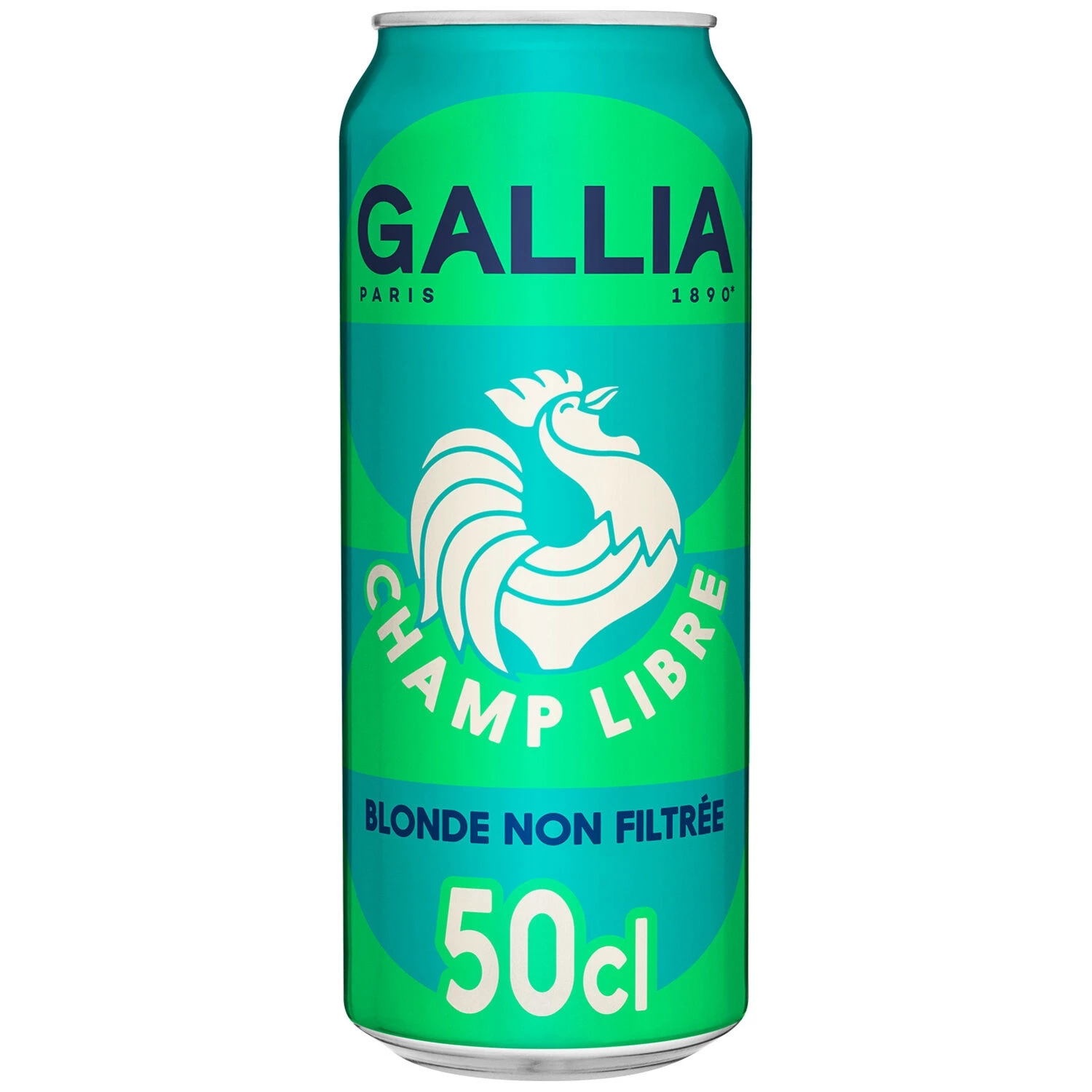 Unfiltered Blonde Beer 5.8° FREE FIELD 50cl - GALLIA