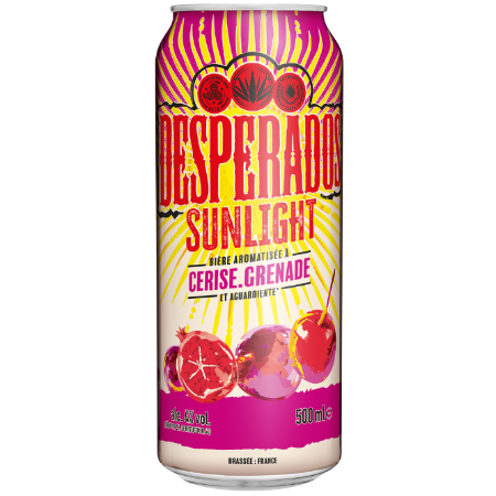 50cl Desperados Cerise Boite