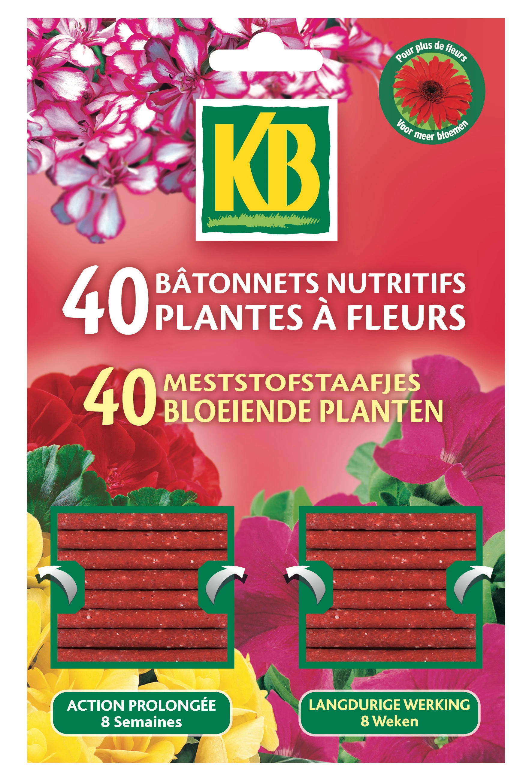 40batonnet Nutritif Plante Fle