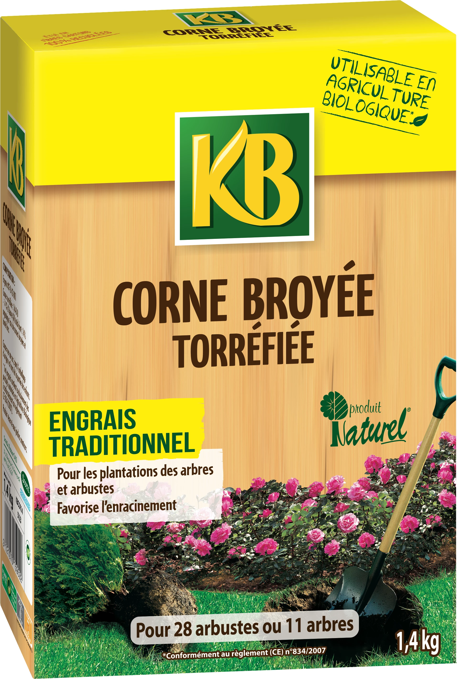 Corne Torrefiee Bio 1 4l