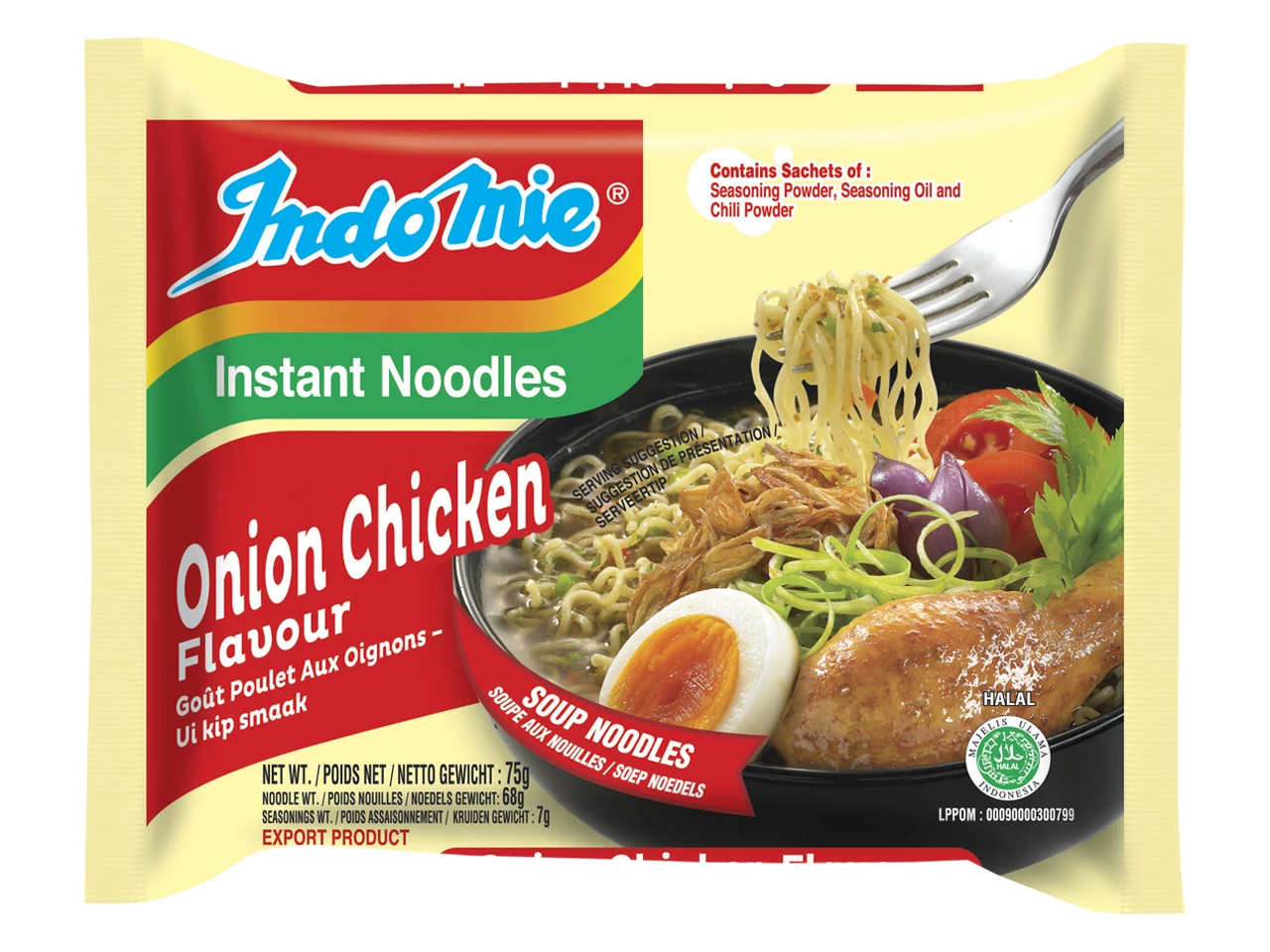 Zuppa Di Spaghetti Con Pollo E Cipolla 75 G - Indomie
