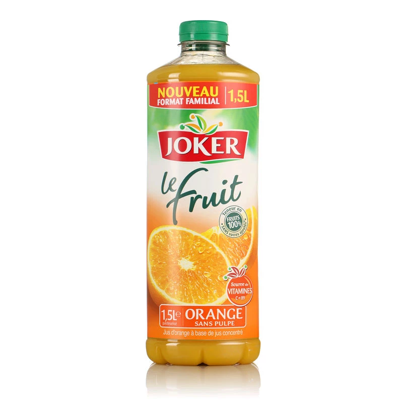 Joker Le Fruit Oranje Huisdier 1,5l