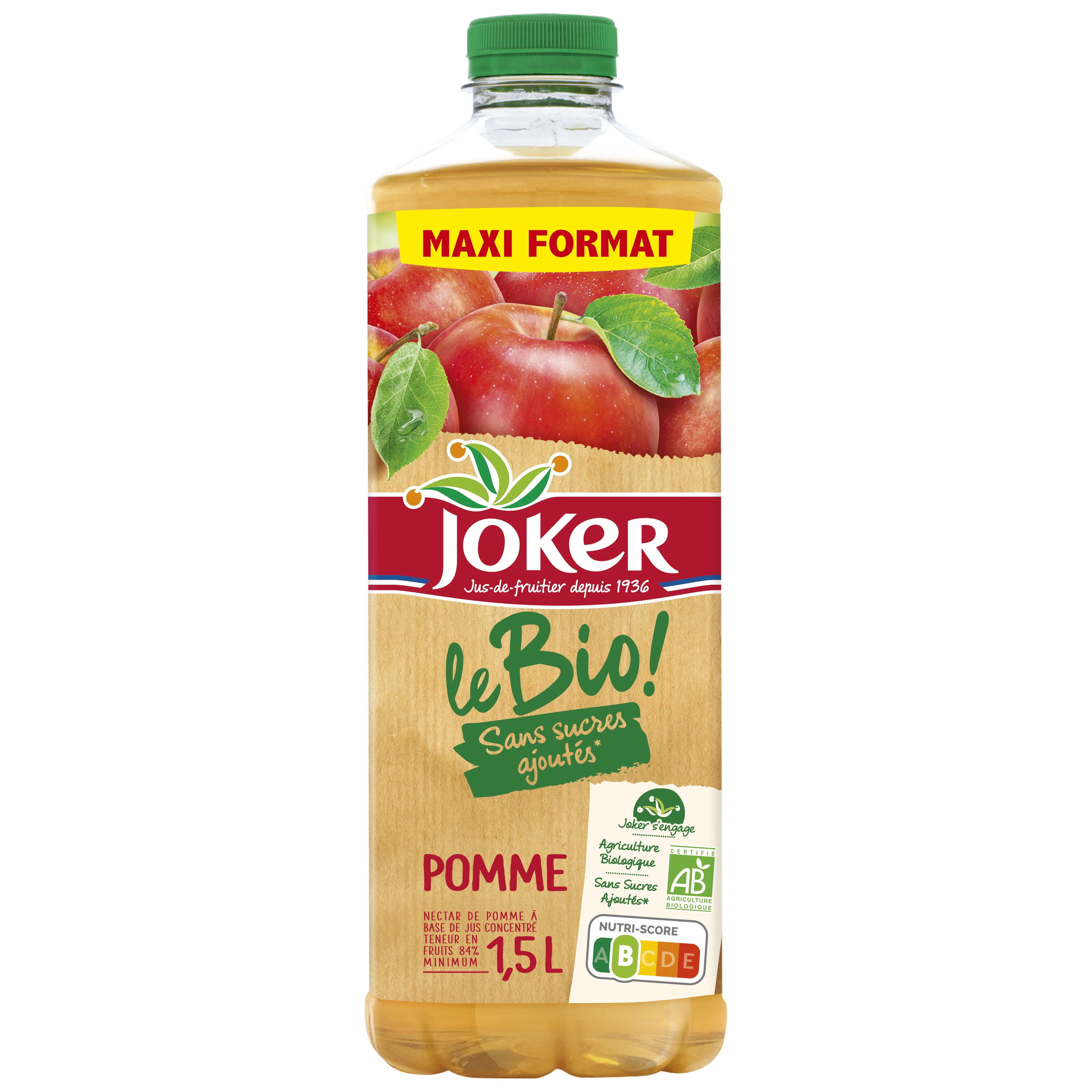 Joker Le Bio Pet 1 5l Pomme