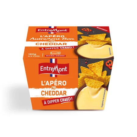 Raclette con salsa de apero de 180 g - ENTREMONT