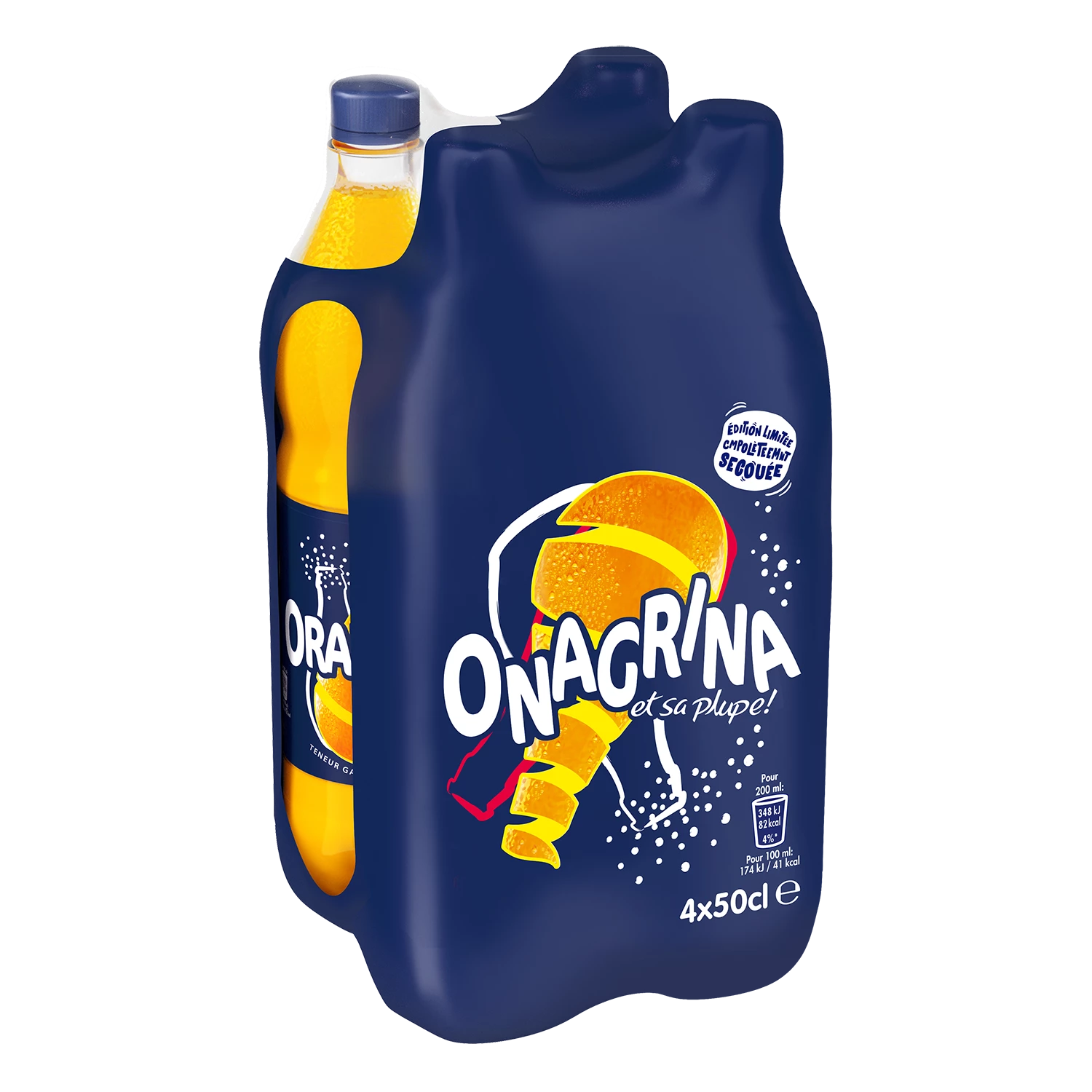 Orangina Estándar Mascota 4x50cl