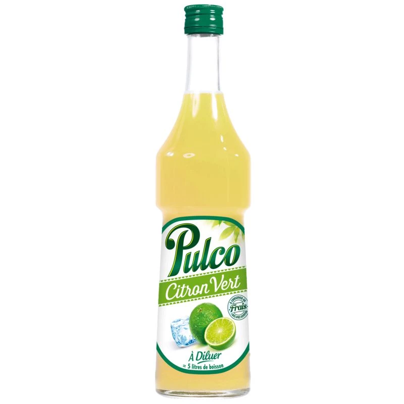 Concentré de citron vert à diluer 70cl - PULCO