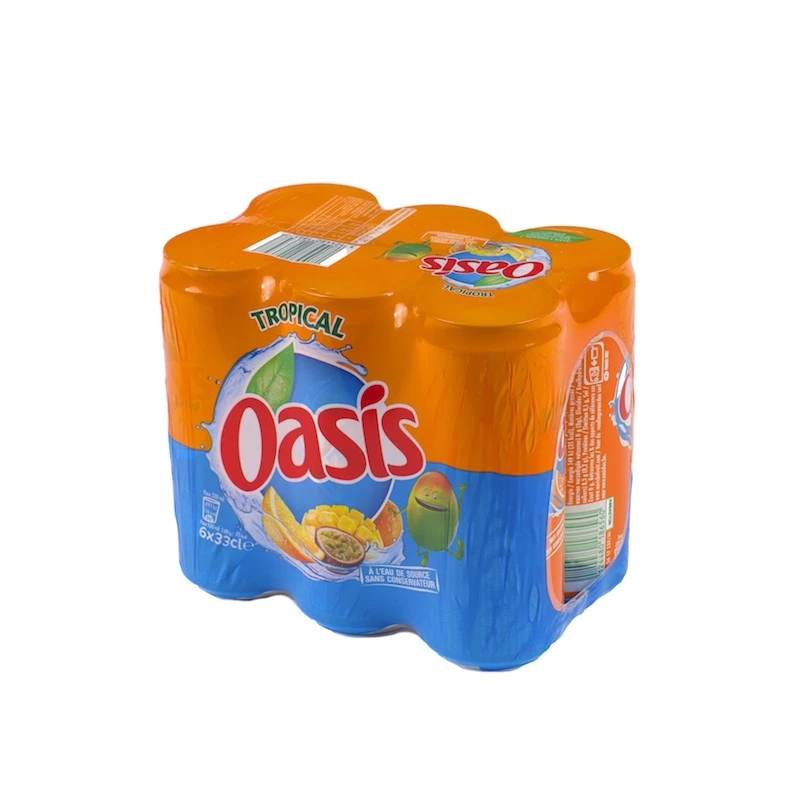 6x33cl tropical fruit drink - OASIS