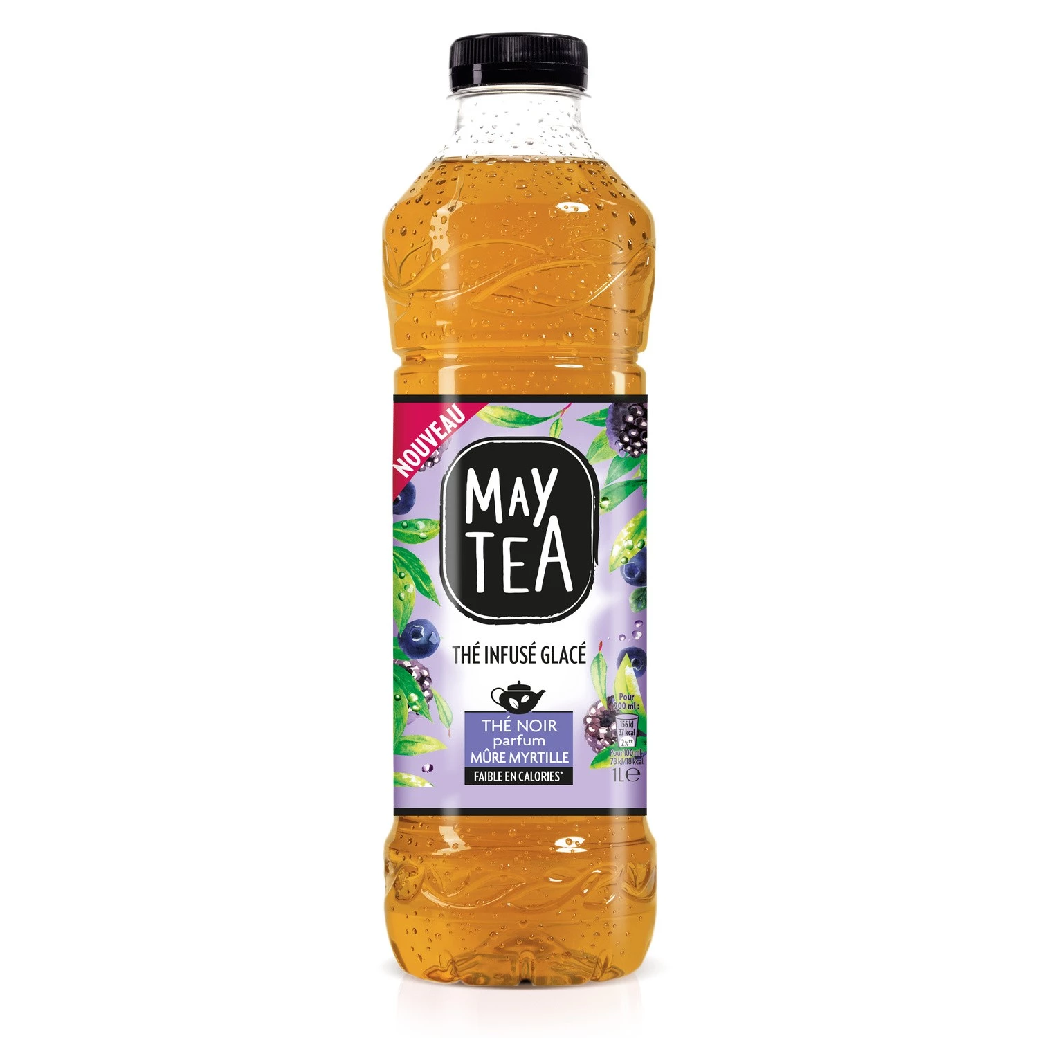 May Tea thé noir parfum mûre myrtille 1l - MAYTEA