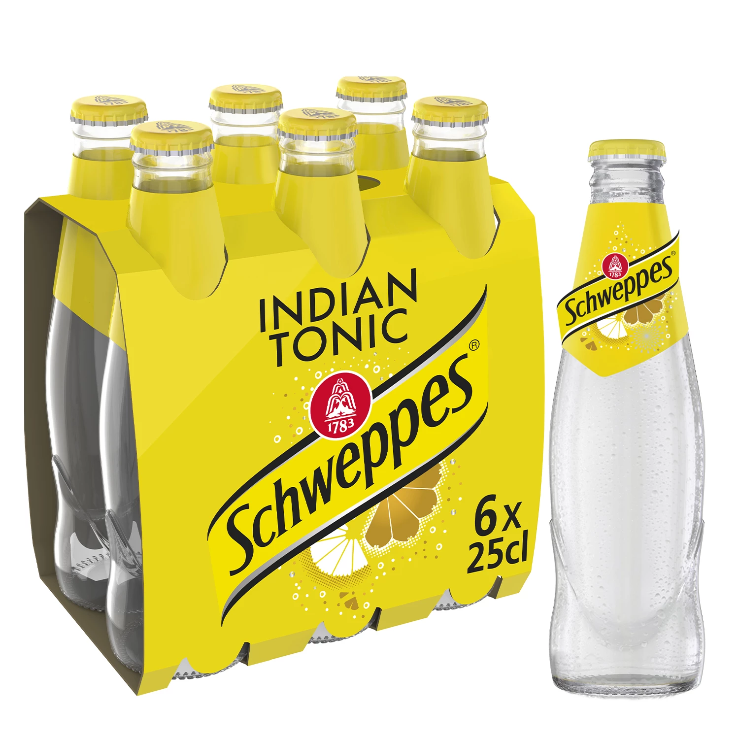 Soda Indian Tonic 6x25cl - SCHWEPPES