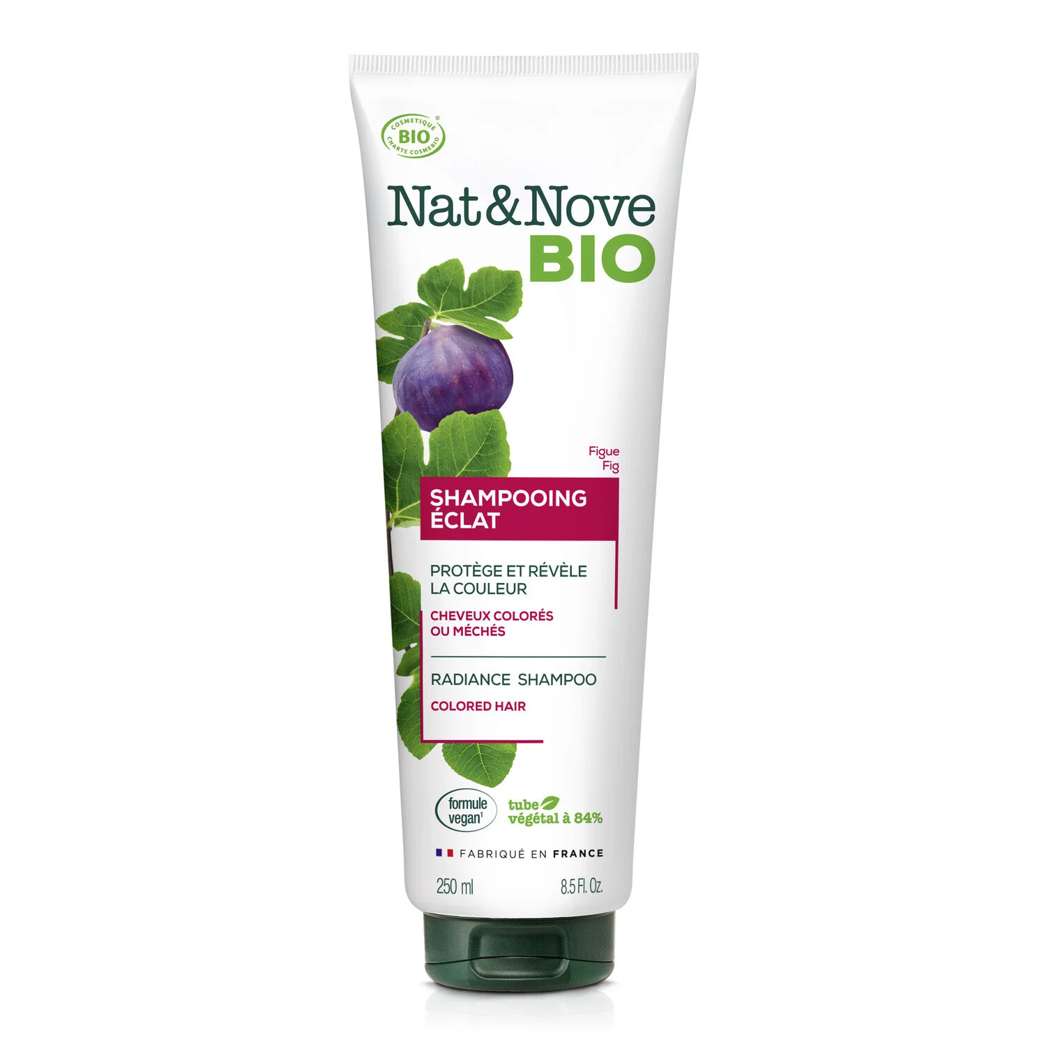 Fig Radiance Shampoo for Colored Hair 250ml - Nat&nove Bio
