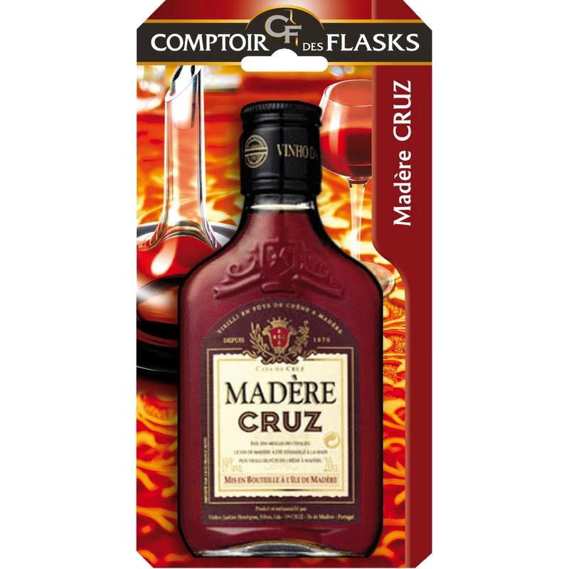 Porto Madère Comptoir des Flasks 20 cl - Cruz