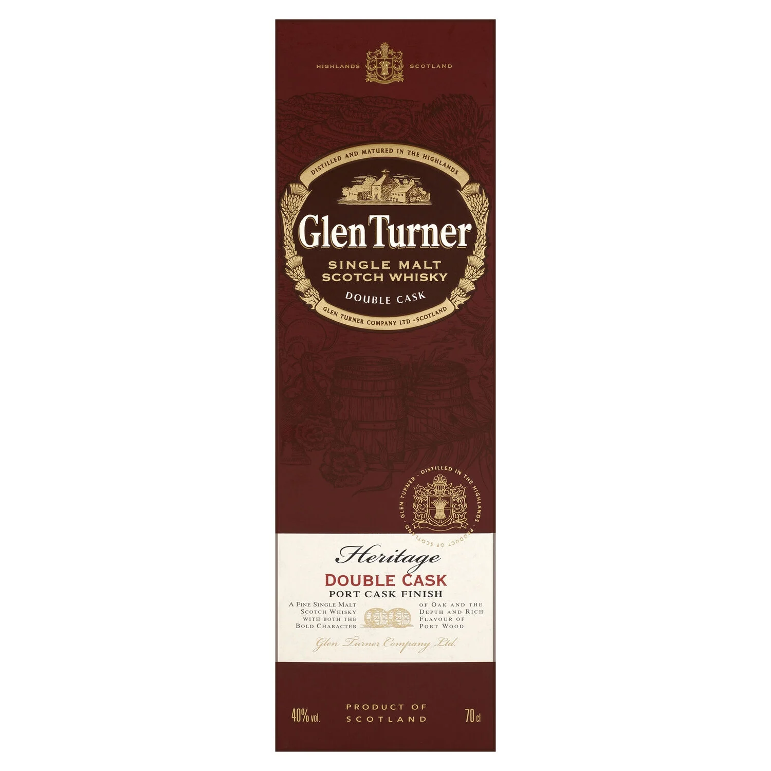 70 мл Wh Heritag 40 Glen Turn