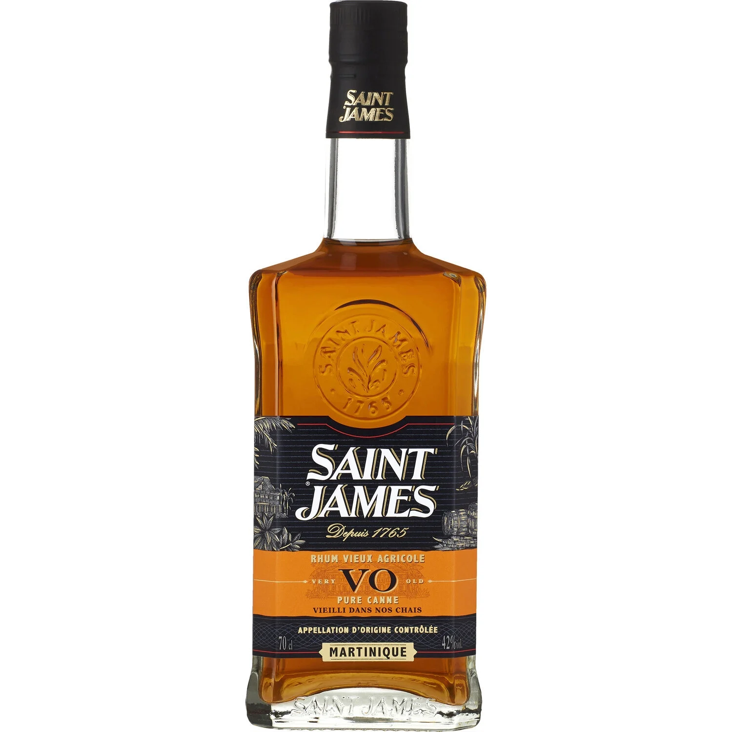 Agricultural rum 70cl - SAINT JAMES VERY OLD