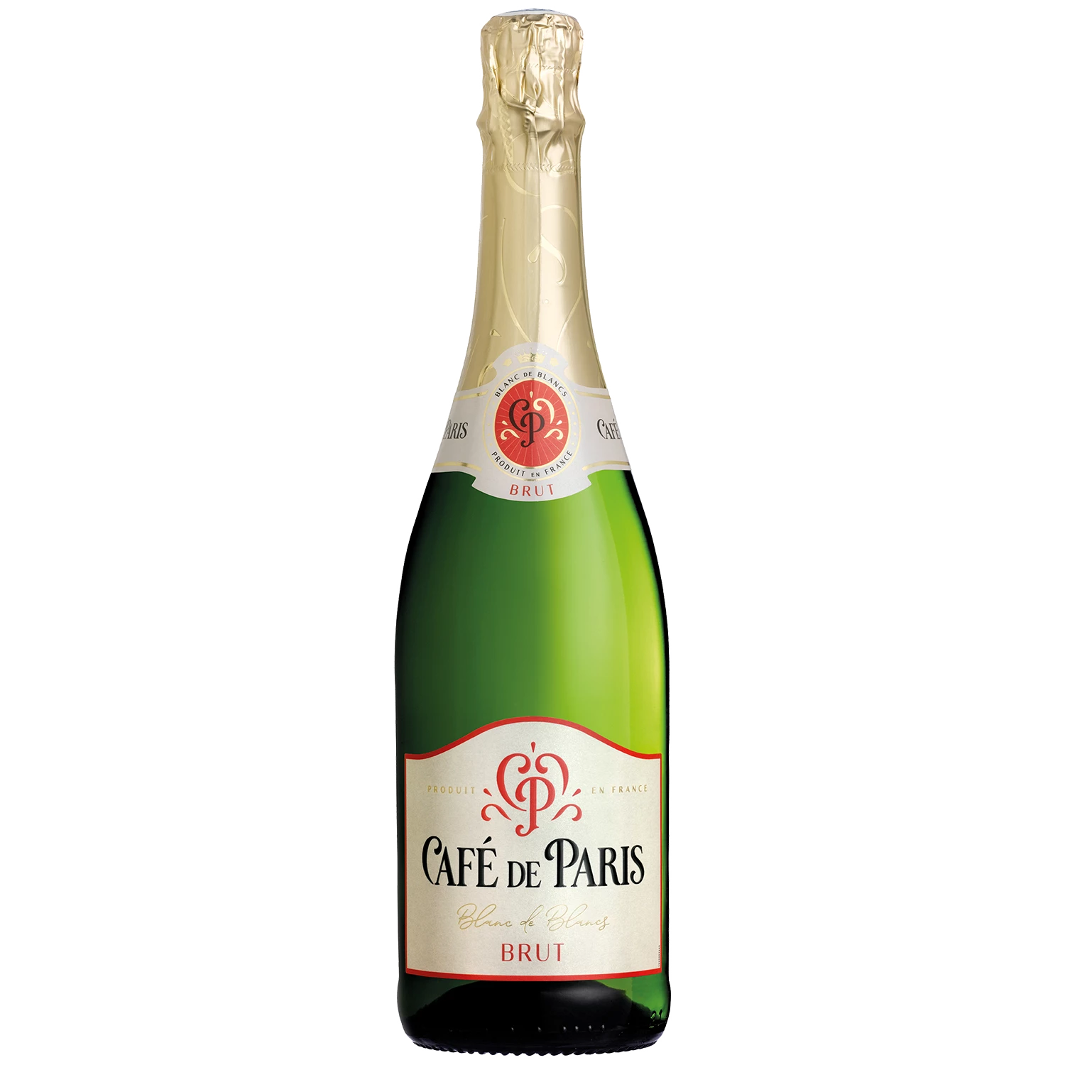 Vin Blanc Demi-Sec Brut, 75cL - CAFE DE PARIS