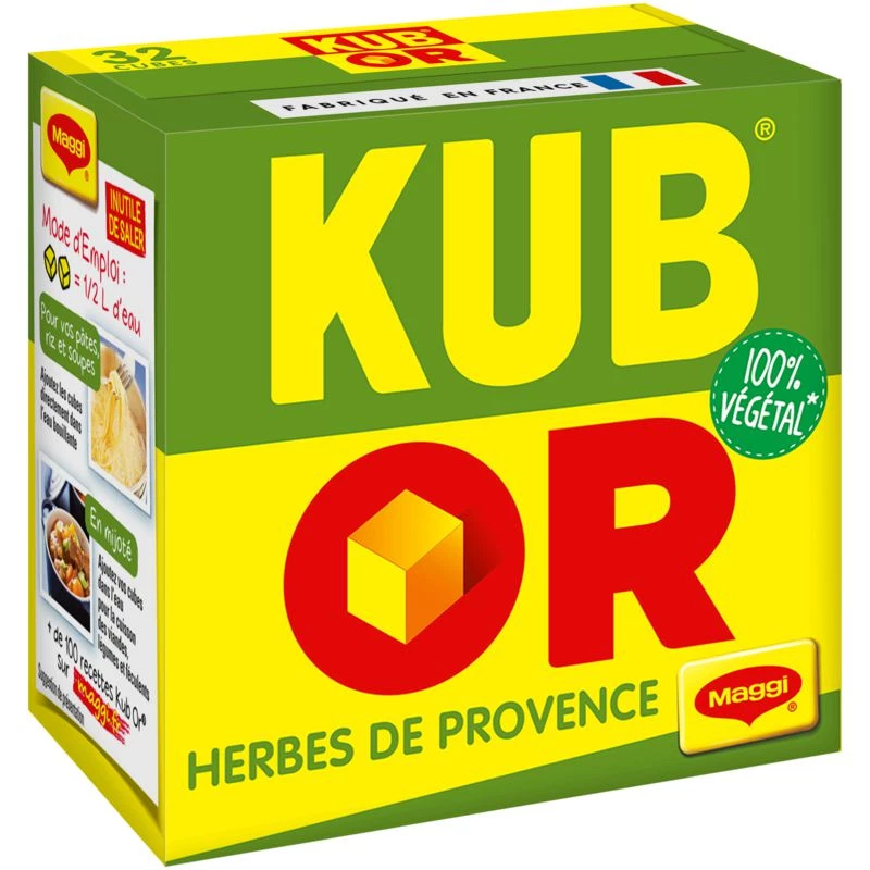 Bouillon Kub Or Herbes de Provence, 128g  - MAGGI