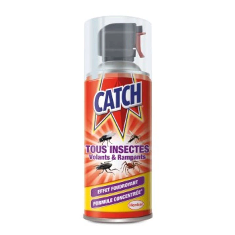 Insecticide tous insectes  volants et rampants 400ml - CATCH