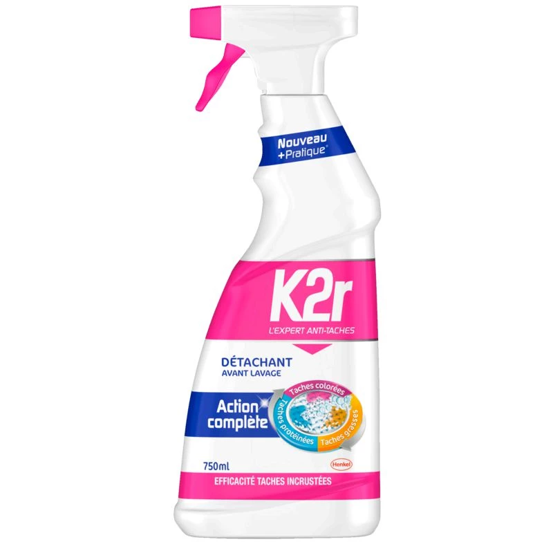 Detaining before washing full action 750ml - K2r