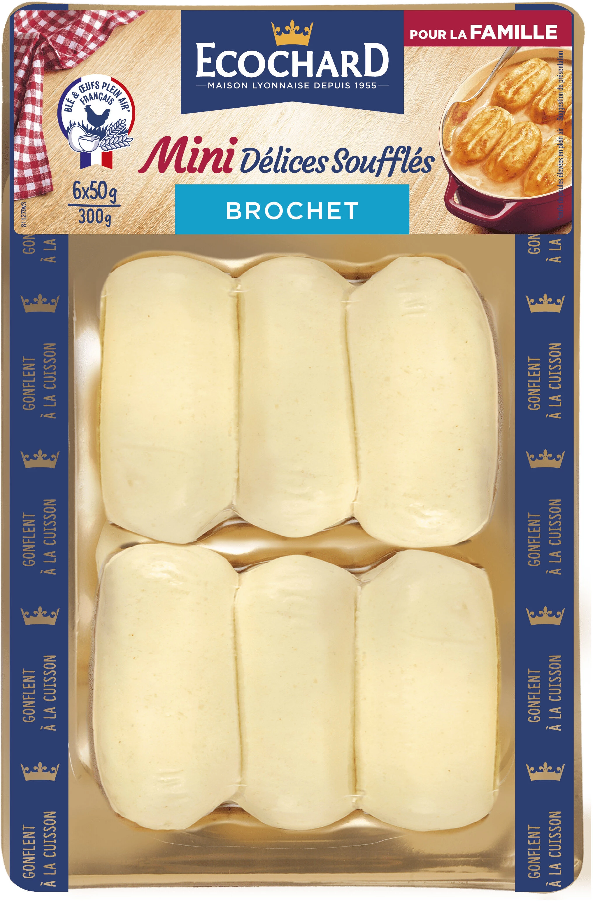 Mini Delice Souf. Broch 6x50g