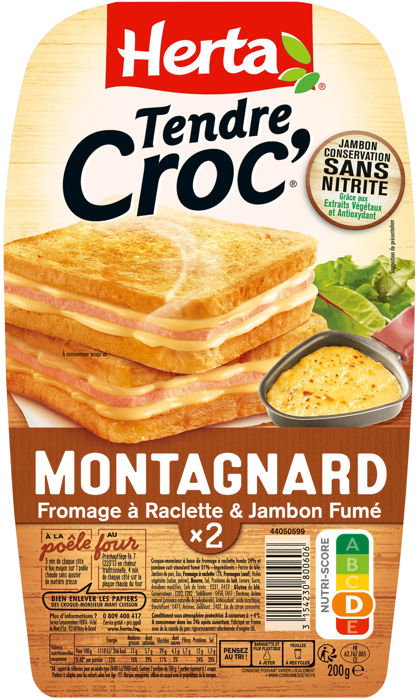 Tdre Croc Montagnard 200g