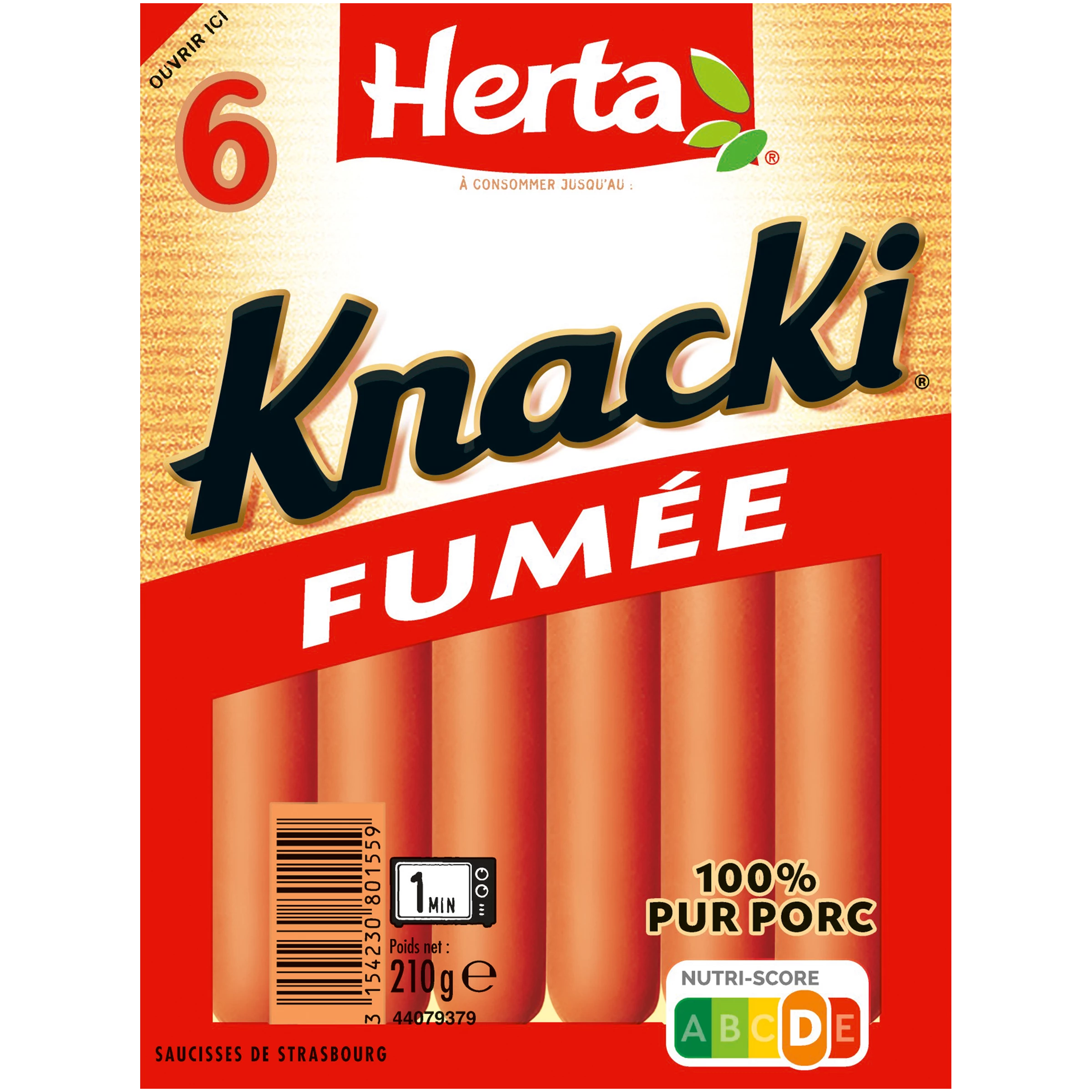 Knacki Herta 6p 210g