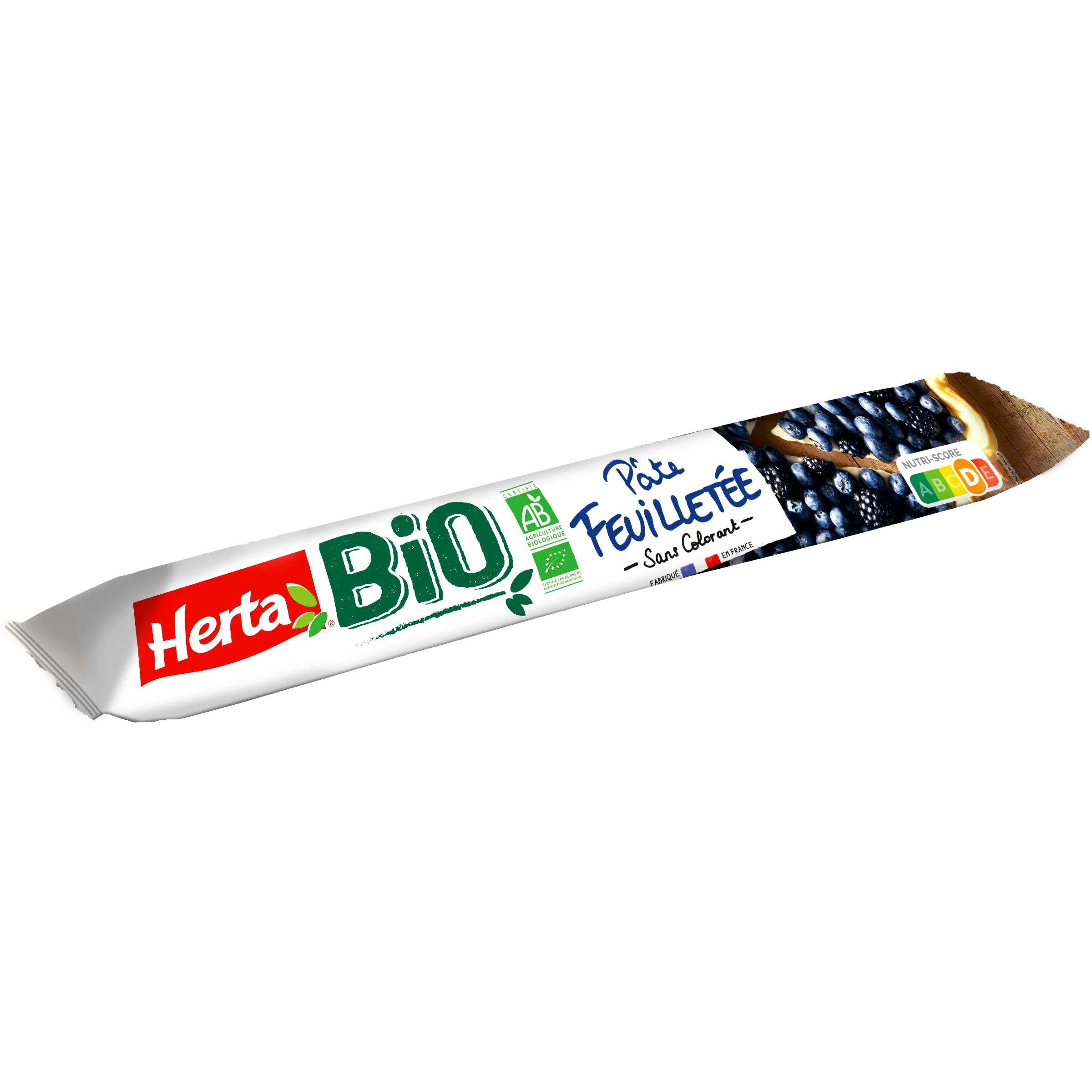 Torta de massa folhada Orgânica 230