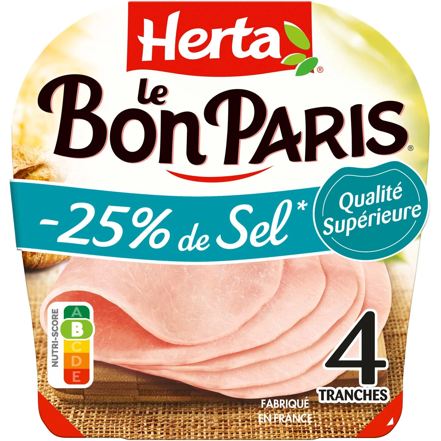 Reduzierter Salzschinken, 140 g - HERTA