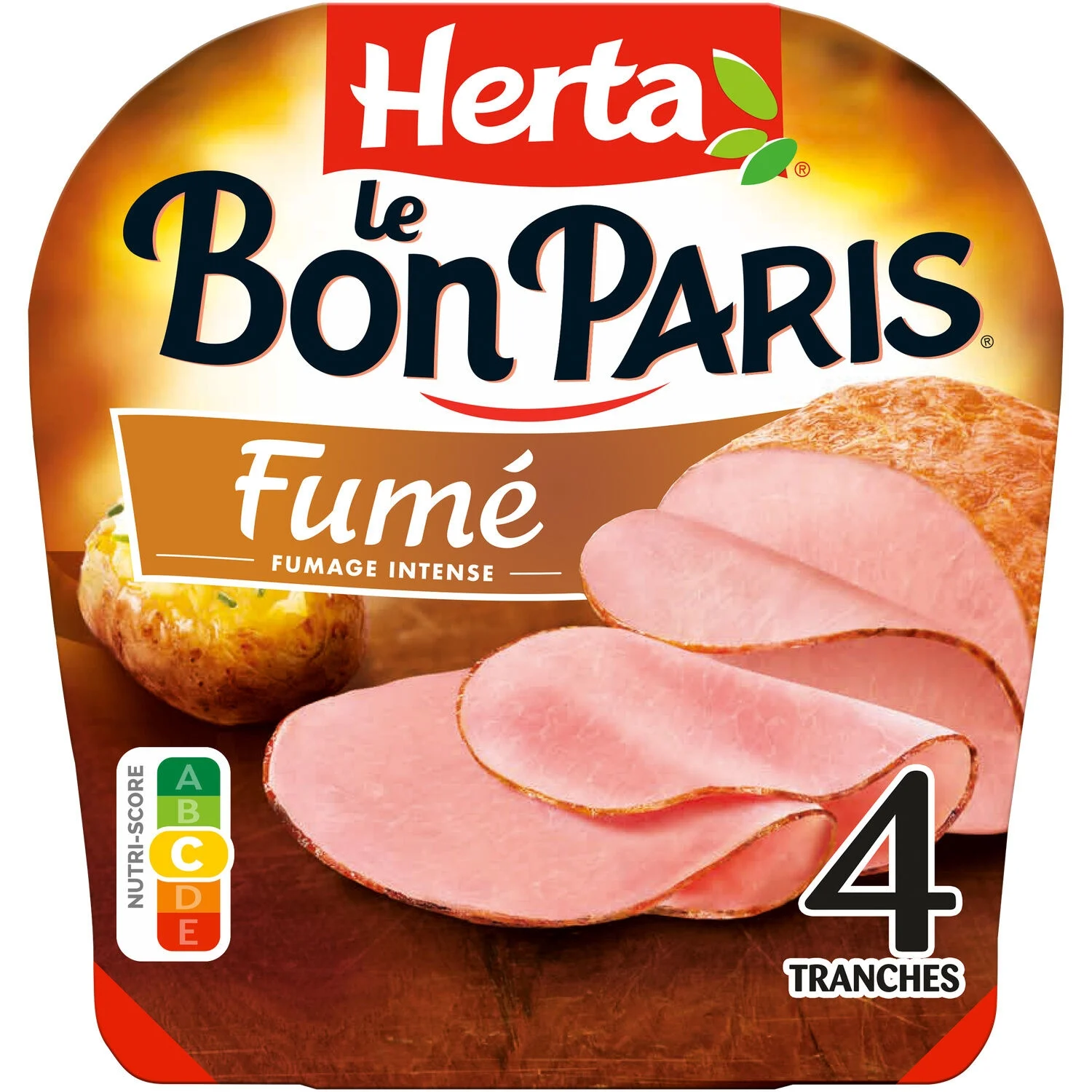 Le Bon Paris Smoked Ham, 140g - HERTA