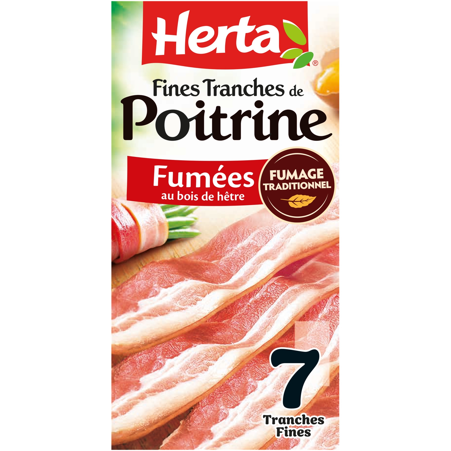 100g X7t Poitrine Fume Herta